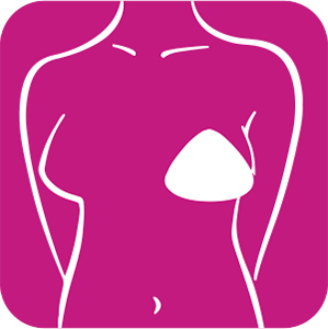Pictogramme Prothèses mammaires et lingerie